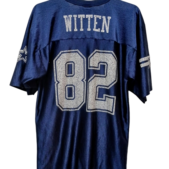 Dallas Cowboys Size M Blue & White #82 Jason Witten NFL Team Apparel Jersey - Picture 8 of 11